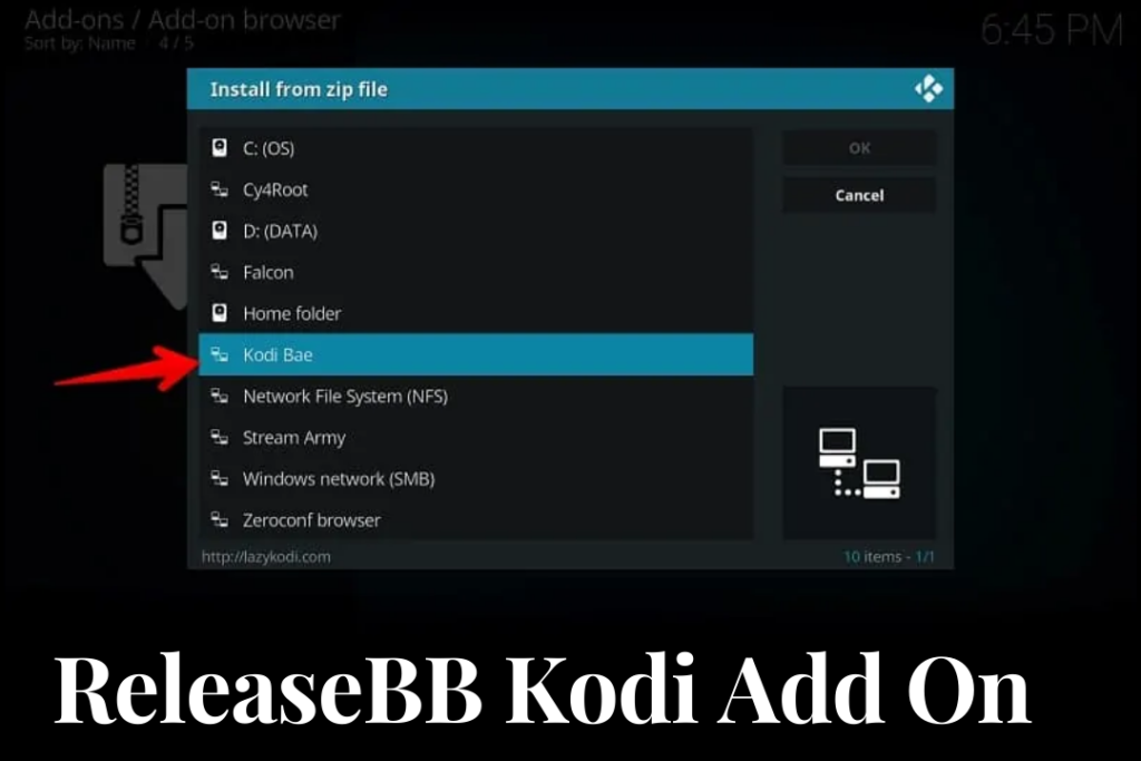 How To Install ReleaseBB Kodi Addon