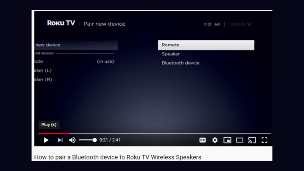 How To Connect Roku To Bluetooth Speaker