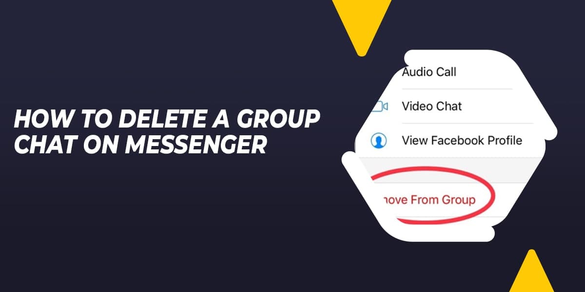 How To Delete A Group Chat On Messenger