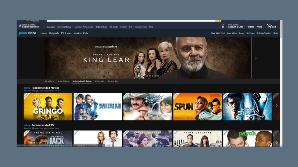 How To Sign Out Of Prime Video On TV