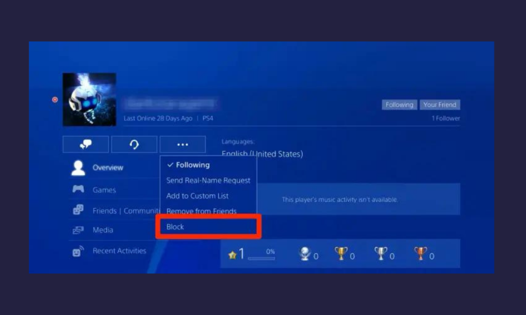 How To Unblock Someone On PlayStation