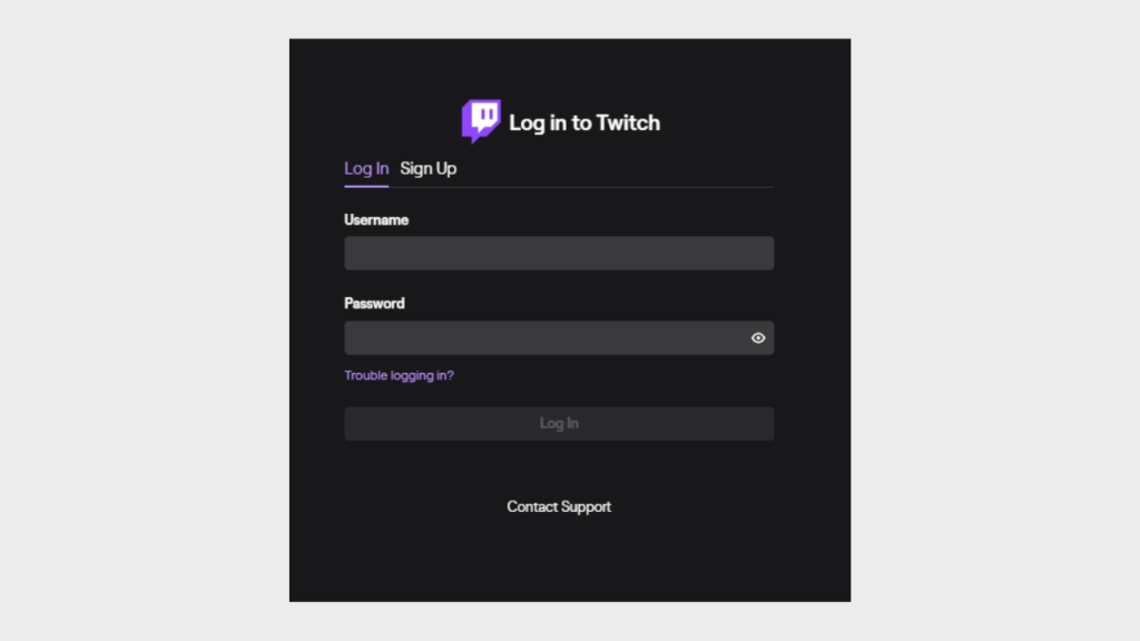 How To Log Out Of Twitch App